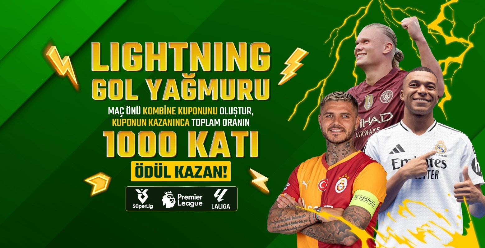 Lightning Gol Yağmuru İle 1000x Kazanma Fırsatını Yakala! - Jojobet