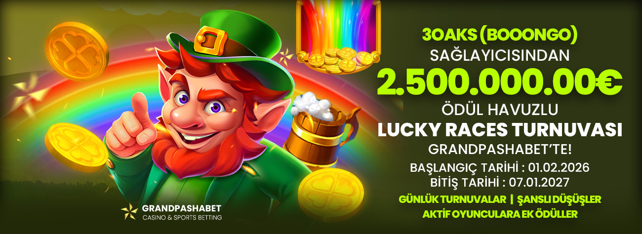 3oaks Lucky Races Turnuvası! - Grandpashabet